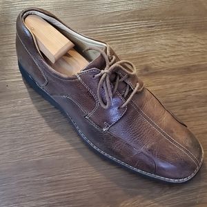 J & M Sheepskin Mens 11M Brown Split Toe Shoes